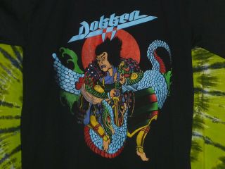 Z - Dokken Beast From The East Vintage 50/50 T - Shirt L