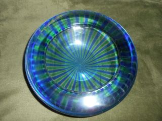 Vintage Mcm Murano Glass Geode Bowl