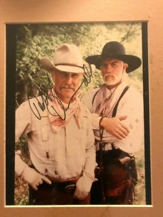 Robert Duvall Autograph - - Hand - Signed Lonesome Dove 8x10 Gus & Woodrow Portrait