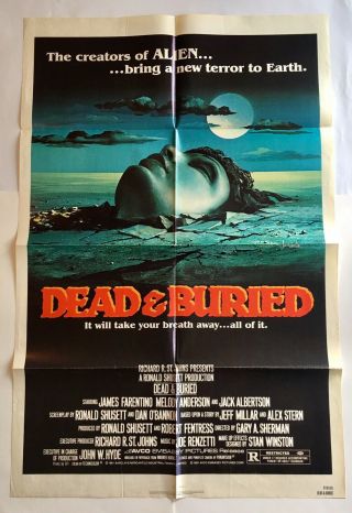 Dead And Buried American Movie Poster Collector 1981