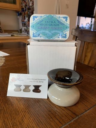 2019 Red Wing Collectors Society Commemorative Spittoon With Extra