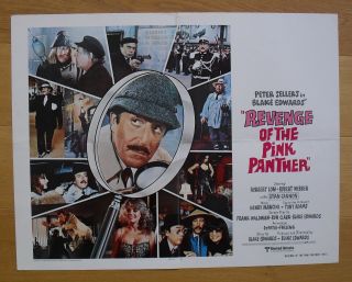 Revenge Of The Pink Panther Us Movie Poster 1/2 Sheet 
