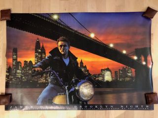 James Dean – Brooklyn Nights Poster – Tim Gill – Phil Stern