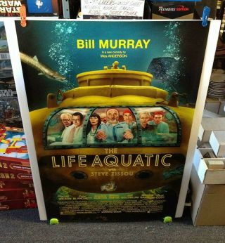 The Life Aquatic Movie Poster 27x40 - Double Sided