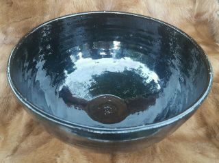 Ben Owen Iii - Large Pottery Bowl - 1985