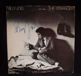 Billy Joel Autographed The Stranger Album The Piano Man Just The Way You Are