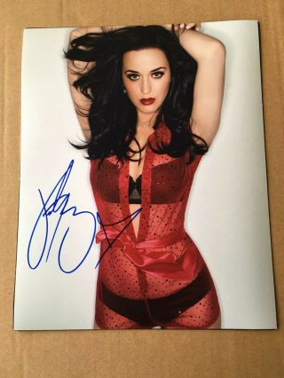 Hand Signed Autograph Katy Perry 8x10