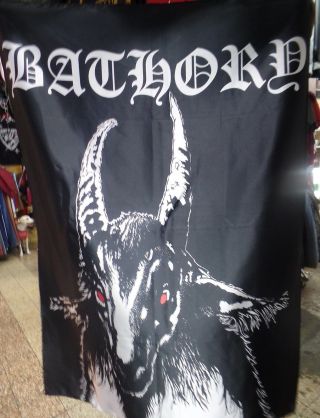 Bathory Jubileum Flag Cloth Poster Wall Tapestry Banner Cd Black Metal