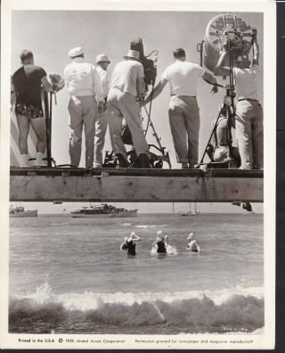 Marilyn Monroe Some Like It Hot 1959 Filming Beach Scene Movie Photo 28955