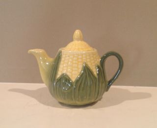 65 Shawnee Art Pottery Mini King Corn Teapot