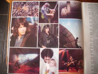 thin lizzy renegade 1981 and 1980 1983 tour programme phil lynott with poster 7