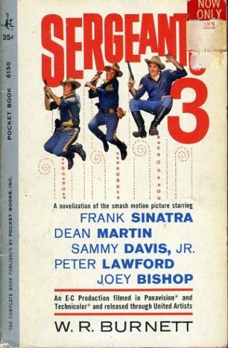 Frank Sinatra Dean Martin 1962 Sergeants 3 Paperback Book