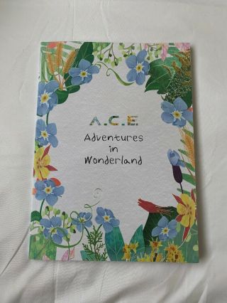 A.  C.  E Adventures In Wonderland Album Unsealed [no Photocards Or Standee]