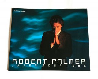 Robert Palmer Japan Tour 1986 Concert Program Book Riptide Power Station Pride