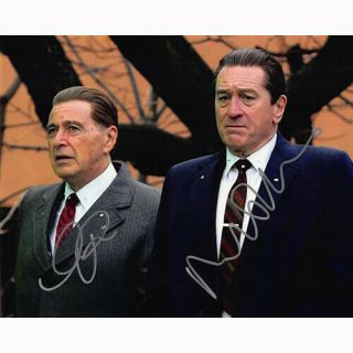 Al Pacino & Robert Deniro - Irishman (49333) - Autographed In Person 8x10 W/