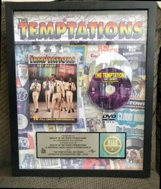 Temptations Platinum Sales Award - Get Ready Dvd