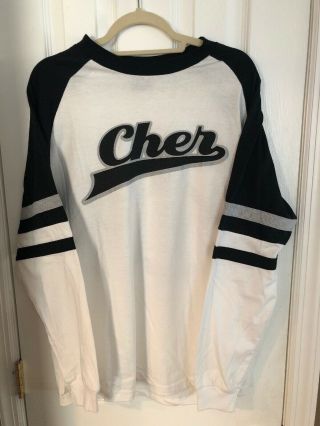 Vintage Cher Believe Long Sleeve Jersey Shirt