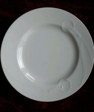Mikasa Classic Flair White Salad Plates - Set/5 -