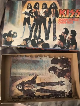 Kiss 1977 Love Gun Puzzle - Complete