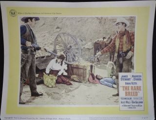 The Rare Breed Lobby Card Complete Set 1966 James Stewart