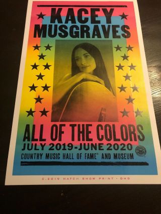 Kacey Musgraves Poster Hatch Show Print