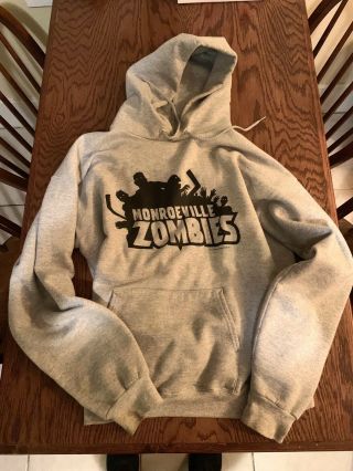 Monroeville Zombies Hoodie Rare Kevin Smith View Askew Clerks Dawn Of The Dead