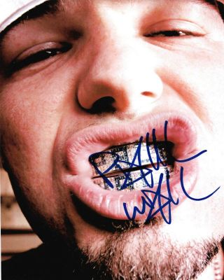 Paul Wall Rapper Real Hand Signed 8x10 Photo 1 Autographed W/
