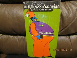 Beatles Yellow Submarine 1968 Switch Plate Cover - Turtle Turk