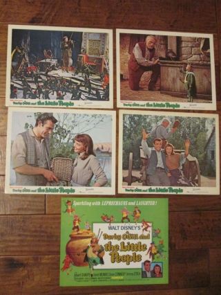 Darby O`gill And The Little People - Lobby Cards - Connery - Walt Disney