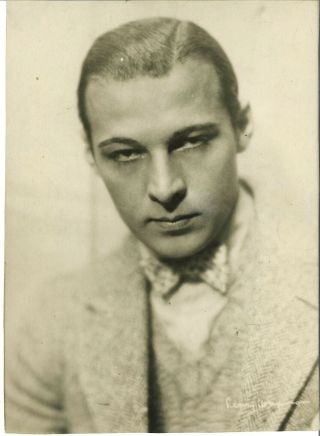 Rudolph Valentino (c.  1920 