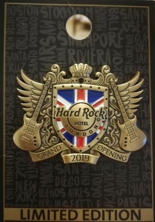 Hard Rock Hotel London Grand Opening Pin 2019