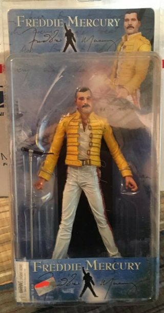 Neca Queen Freddie Mercury Magic Tour Concert 7 " Action Figure Bohemian Rhapsody
