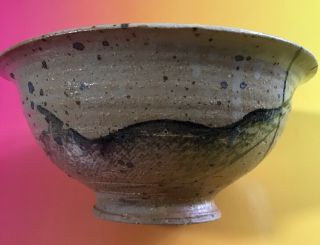 Signed Tuscarora Art Pottery Ceramic Bowl Dish Nevada