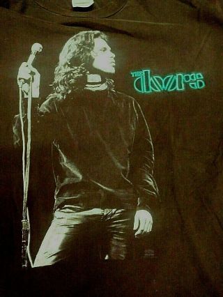 Vintage 1990s The Doors Winterland Embroidered T Shirt Tee Shirt Size Xl (t - 7)
