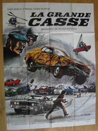 Gone In 60 Seconds Car French Movie Poster 