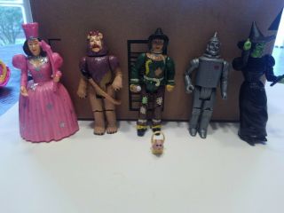 The Wizard Of Oz 50th Anniversary Character Action Figures 1988 Mgm Turner