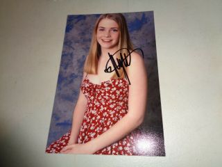Melissa Joan Hart Signed Picture Clarissa Explains It All Sabrina Teenage Witch