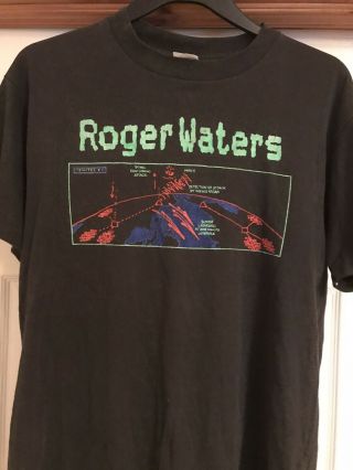 Vintage Roger Waters Radio Kaos 1987 Tour Shirt Pink Floyd