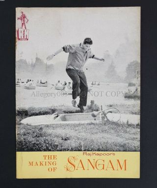 Bollywood Film Booklet The Making Of Sangam Raj Kapoor 1964