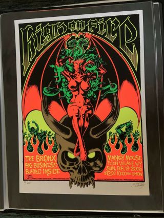 High On Fire Concert Poster,  Stainboy