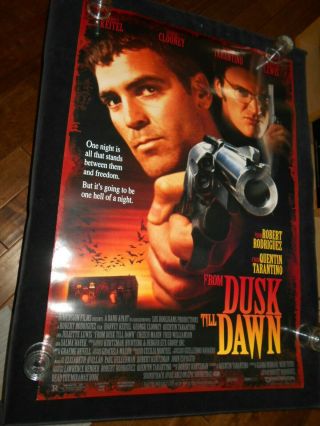 From Dusk Till Dawn Horror Vampires Rolled Double Sided One Sheet