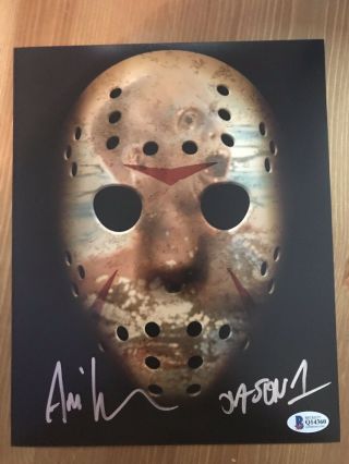 Ari Lehman Autographed Signed Friday The 13th 8x10 Photo Jason Beckett Bas B