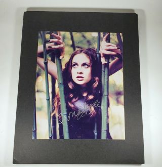 Authentic Fiona Apple Autographed 8x10 Photo On Foam Board.  Signed In Person