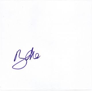 U2 - Bono Signed Autograph On Outer Sleeve From 7 " Vinyl Record