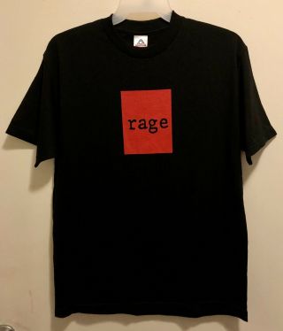 Rage Against The Machine Guerrilla Radio Lyrics T - Shirt L