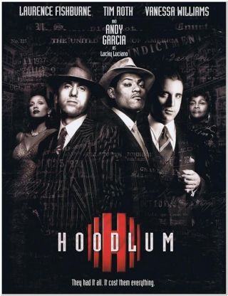 Hoodlum - 1997 - Press Kit W/ 11 Photos - Andy Garcia,  Laurence Fishburne