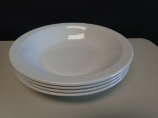 Midwinter Stonehenge White 8 3/4 " X 1 3/4 " Soup Cereal Serving Bowl