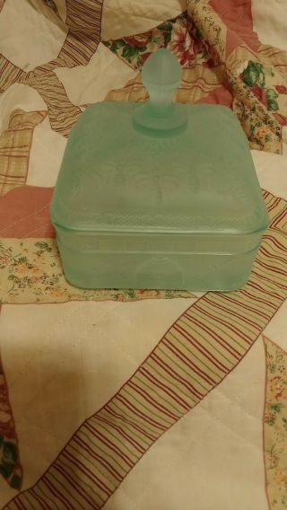 Tiara Honey Box - Light Green Frosted