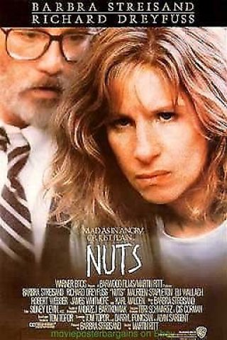 Nuts Movie Poster Ss 27x40 Barbra Streisand
