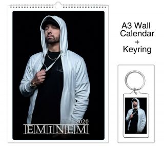 Eminem 2020 Wall Holiday Calendar,  Keyring